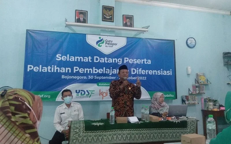 Guru SD/MI Se-Bojonegoro Pelatihan Pembelajaran Diferensiasi