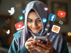 Pengaruh Media Sosial pada Muslimah dan Solusinya