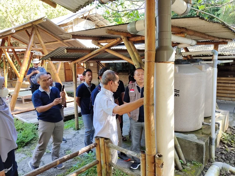 Persiapan Adiwiyata Nasional, SD Muhasa Belajar Pemanfaatan Air Hujan ke Yogyakarta