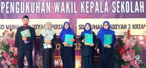 SD Sakri Kukuhkan Tiga Wakil Kepala Sekolah Periode 2025-2029