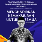 Pidato Sambutan Prof Haedar Nashir di Tanwir dan Milad 112 Muhammadiyah di Kupang Nusa Tenggara Timur
