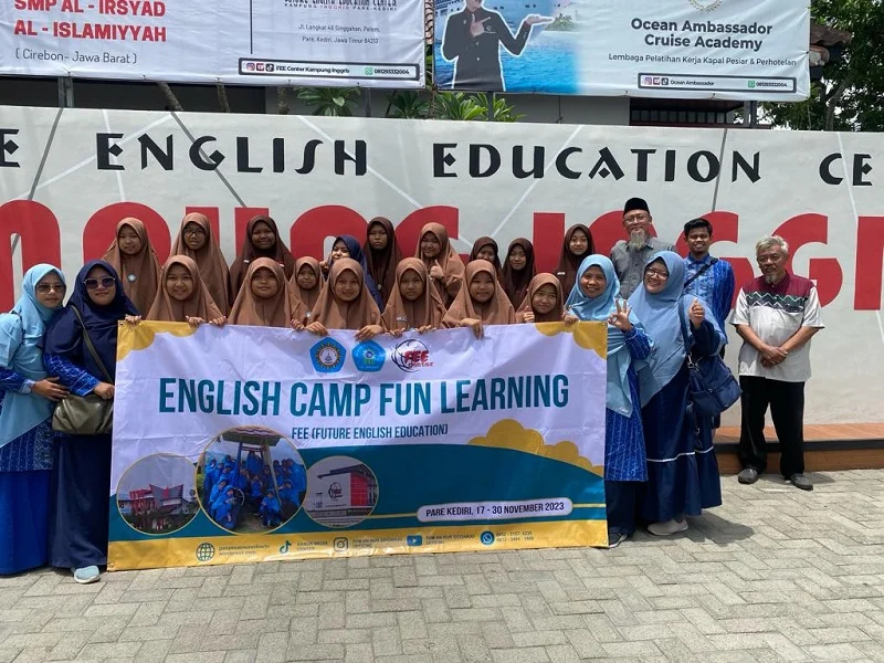 33 Santri Ponpes An-Nur Sidoarjo Belajar di Kampung Inggris Pare