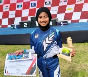 Siswi Mimsapa Kediri Raih Juara 2 di Ajang Merdeka BMX Cup Series 2 Tahun 2025