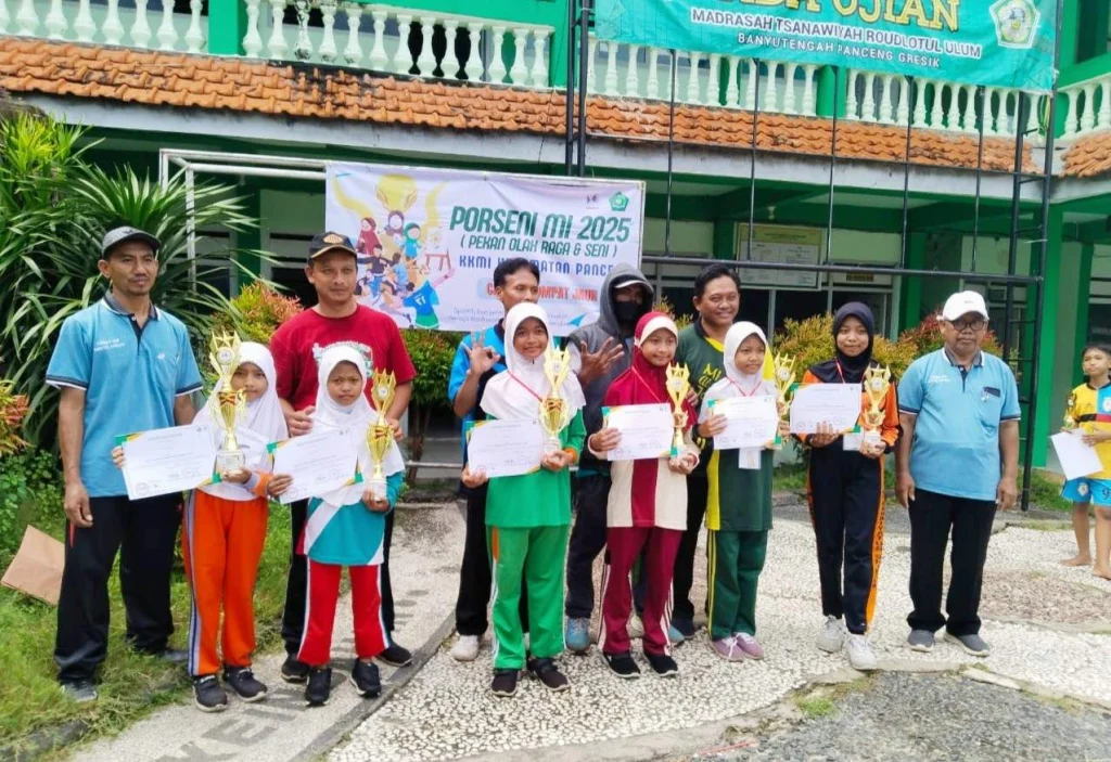Membanggakan! MI Muhammadiyah 5 Banyutengah Borong Prestasi di Ajang Porseni Kecamatan Panceng 2025