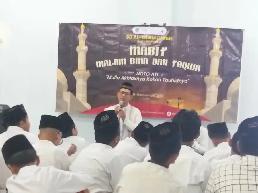 SD Al Islam Cerme Gelar Mabit Noto Ati untuk Kokohkan Tauhid Siswa