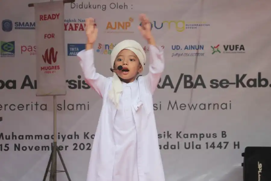 Mugres Fest #3 Ajarkan Siswa TK se-Gresik Mengembangkan Potensi melalui Kepercayaan Diri