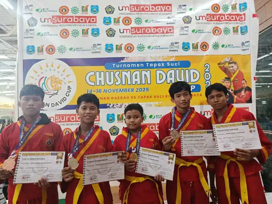 Chusnan David Cup 2025: Kontingen LKSA Muhammadiyah Rungkut Raih 5 Medali