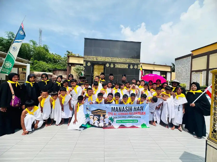TPQ Al Ithhar Palirangan Gelar Manasik Haji Edukatif