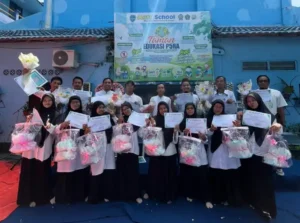 Wali Murid Jadi Petugas Apel di Peringatan HGN 2025 MI Mutu Sukodadi