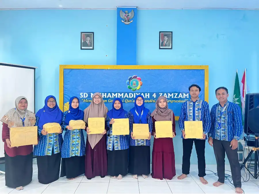 Peringatan Hari Guru Nasional di SD Zamzam: Apresiasi, Motivasi, dan Penguatan Profesionalisme