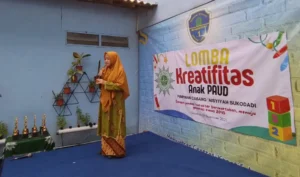 Resmi Dibuka, Lomba Kreativitas Anak PAUD Aisiyah Sukodadi Berlangsung Meriah