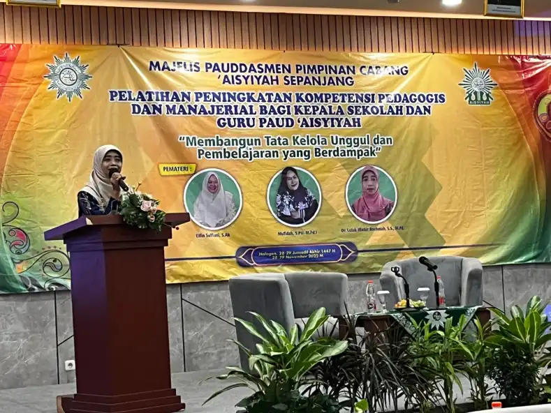 Tingkatkan Mutu Pendidikan, PCA Sepanjang Gelar Pelatihan Pedagogis dan Manajerial untuk PAUD Aisyiyah
