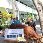 Tebar Berkah Idul Adha, RSI Aminah Blitar Salurkan Hewan Kurban hingga ke Pelosok Blitar Raya