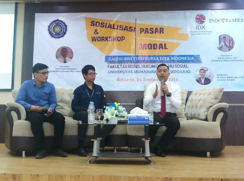 Workshop Pasar Modal, Bisa Kumpulkan Saham untuk Mas Kawin