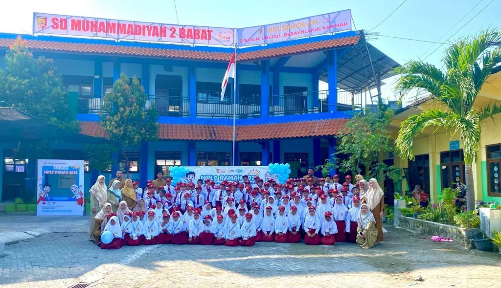Hari Pertama MPLS di SD Muhammadiyah 2 Babat: 28 Balon Harapan Mengudara dan Sayembara Berhadiah Terjawab