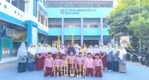 SD Muhammadiyah 22 Surabaya Rayakan Hari Anak Nasional Bersama Para Juara
