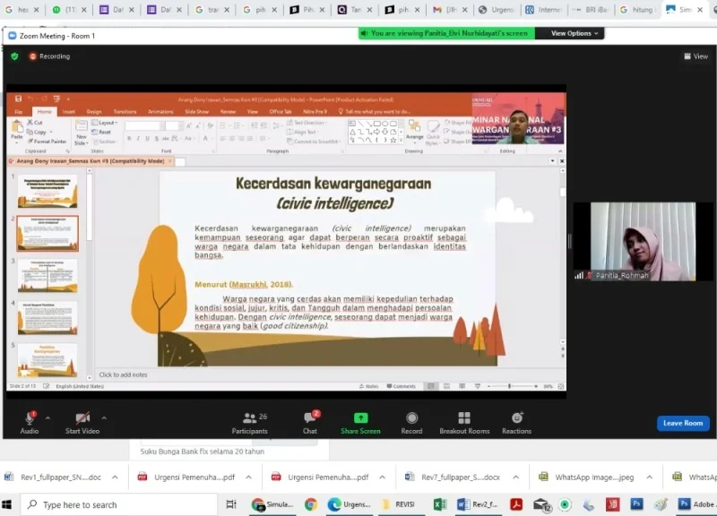 Kecerdasan Warga Negara Dikupas Tuntas di Seminar Ini