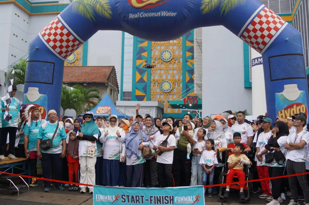 Heboh! 3.000 Peserta, 1.500 Hadiah, dan 31 Paket Umrah di Funwalk Milad AUMKES PCM Sepanjang