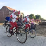 Bersepeda Santai di Tahun Baru, Sehat Badannya, Dapat Doorpricenya