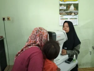 PRM Siser Adakan Layanan Pemeriksaan Mata Gratis untuk Warga
