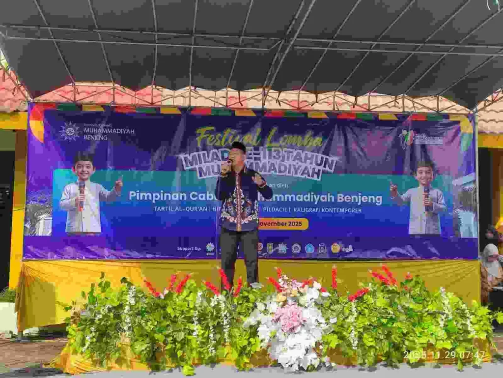 Kaum Muda Muhammadiyah di Benjeng Meriahkan FLI