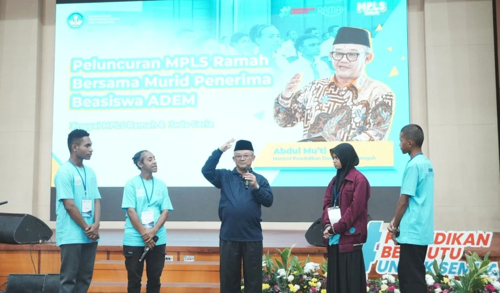 Mendikdasmen Sambut Murid Penerima Beasiswa ADEM: Pendidikan Berkualitas Terbuka untuk Semua Anak Indonesia