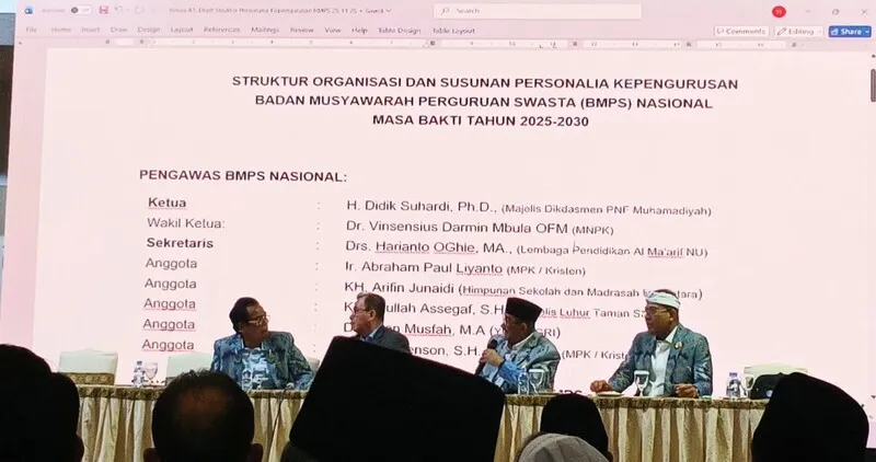 Didik Suhardi Resmi Pimpin Dewan Pengawas Badan Musyawarah Perguruan Swasta Periode 2025-2030