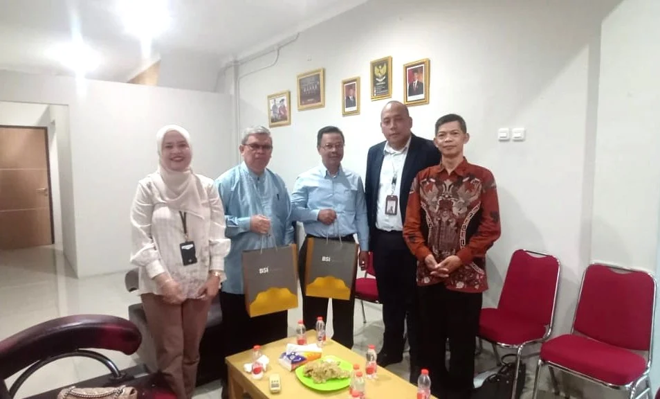 Rektor Umbara Terima Kunjungan Pimpinan BSI Cabang Merdeka Kota Bogor