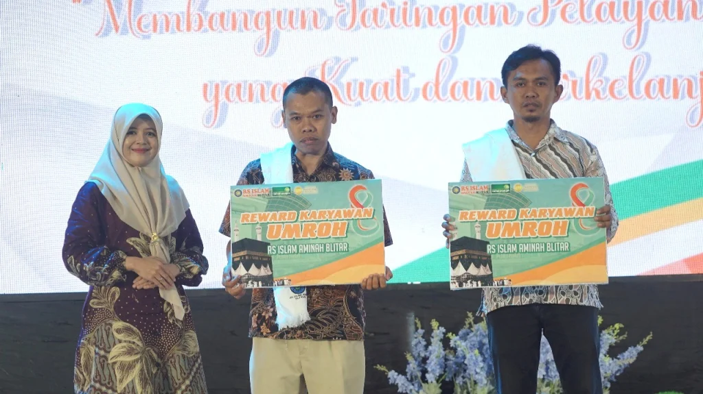 Aminah Award 2025: Wujud Apresiasi RS Islam Aminah Blitar untuk Karyawan Terbaik di Puncak Milad ke-8