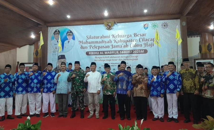 Silaturahmi Muhammadiyah Cilacap Lepas Jamaah Calon Haji