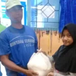 Zakat Fitrah Musaba Mulai Dibagikan Warga