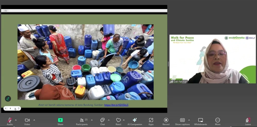 Diskusi Publik Eco Bhinneka Muhammadiyah Soroti Peran Perempuan dan Difabel dalam Menghadapi Krisis Iklim