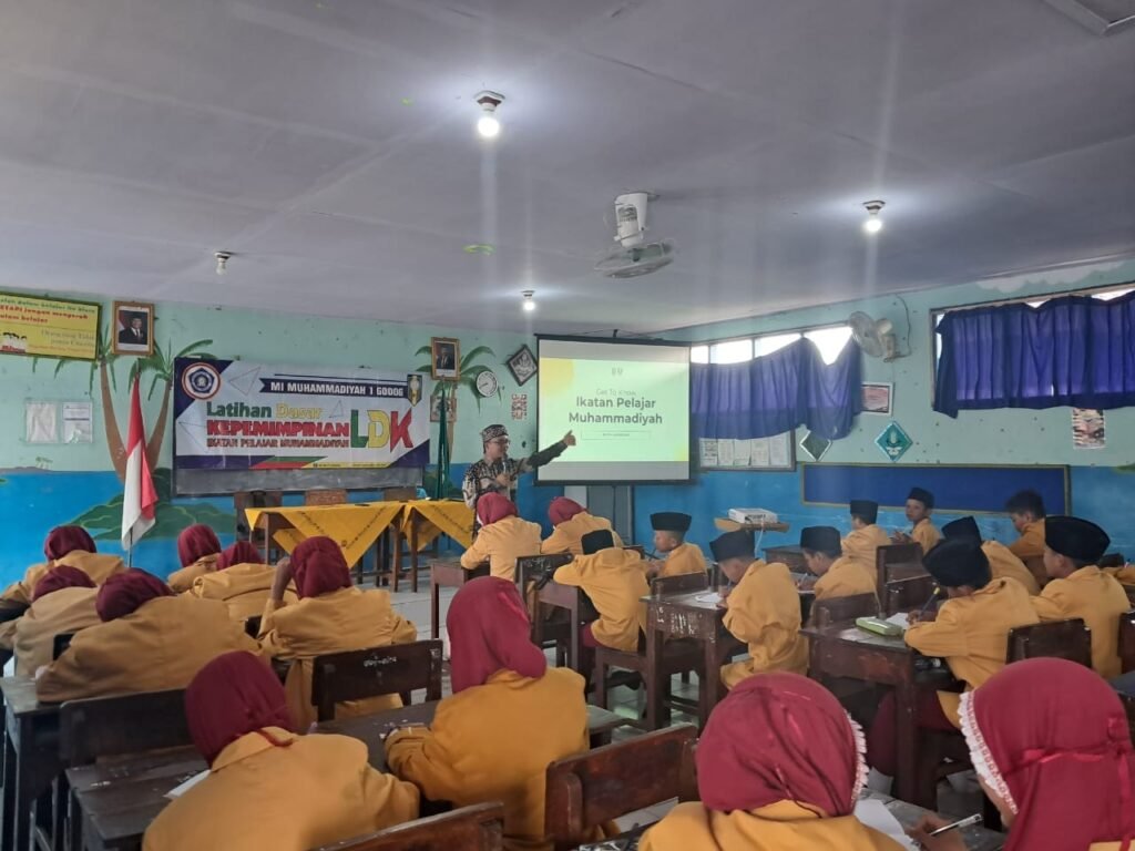MI Muhammadiyah 1 Godog Gelar Latihan Dasar Kepemimpinan Siswa Periode 2025/2026