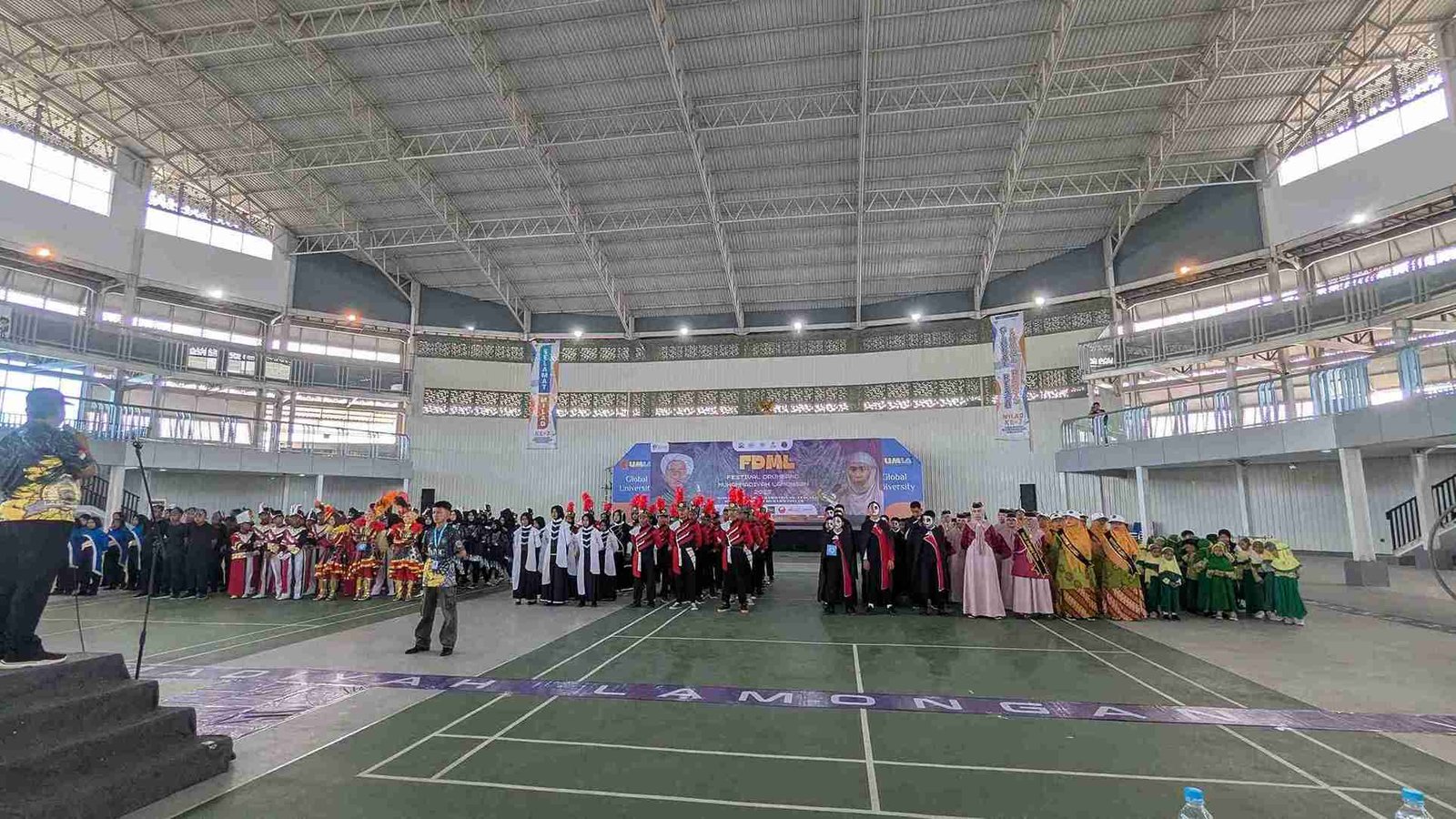 Puluhan Peserta Festival Drumband Muhammadiyah Lamongan 2025 Meriahkan Milad ke-113 Muhammadiyah
