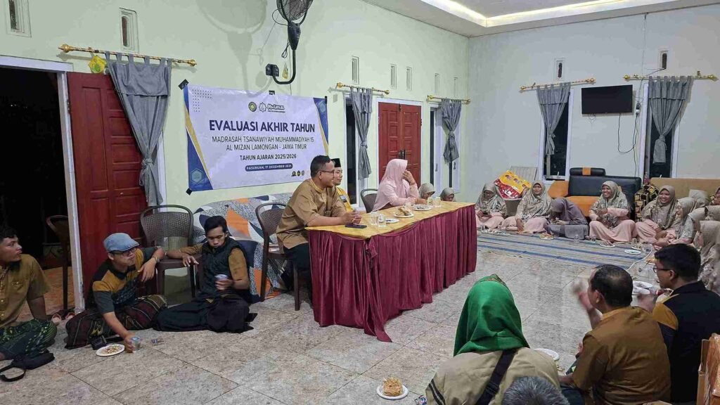 Menakar Langkah, Menyusun Harapan: Rapat Evaluasi Akhir Tahun MTs Mulimas Al Mizan di Prigen