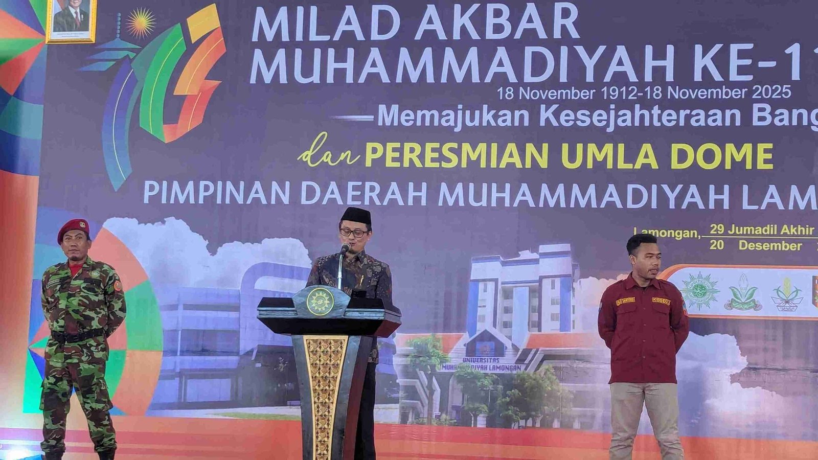 Dalam Milad ke-113 Muhammadiyah, Rektor Umla Paparkan Lompatan Kemajuan Kampus