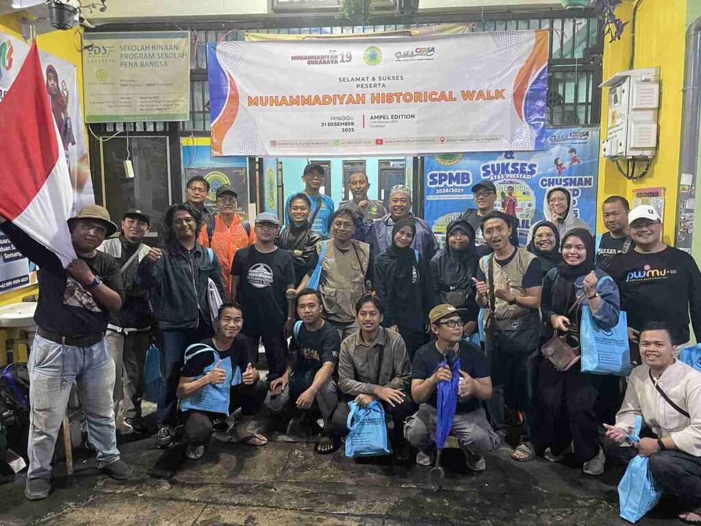 MPID PWM Jawa Timur Apresiasi Muhammadiyah Historical Walk ke-2 di Ampel