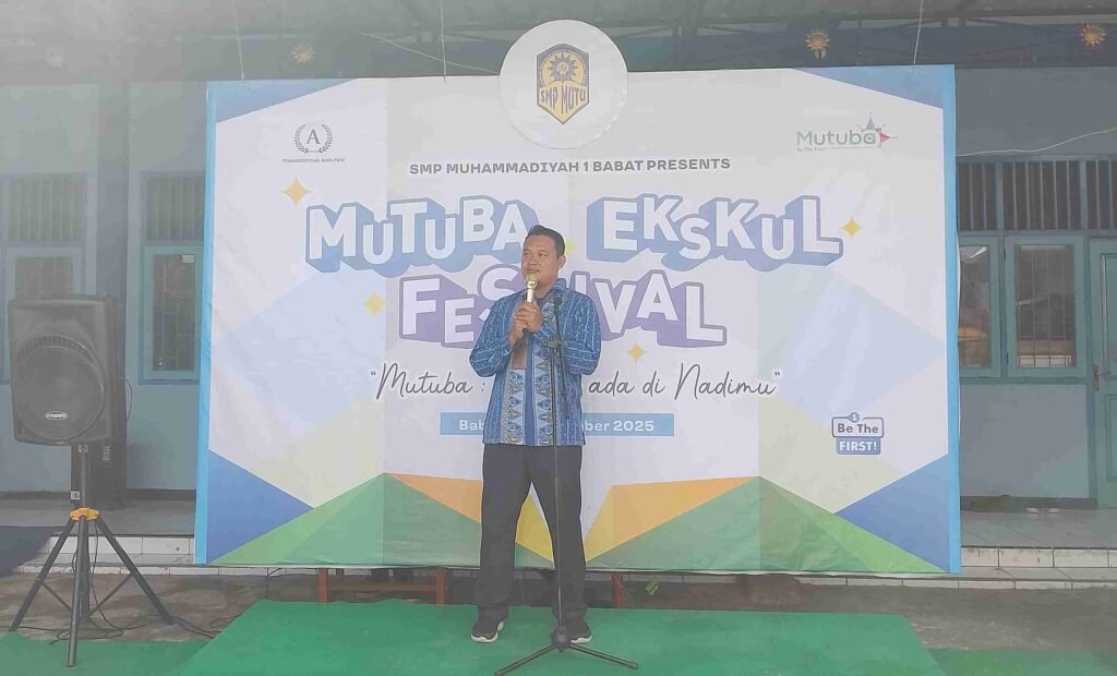 MUTUBA Ekskul Festival SMP Muhammadiyah 1 Babat Berlangsung Meriah