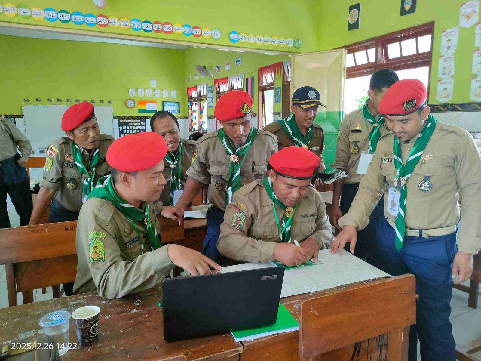 Semangat Kolaborasi Warnai Kegiatan Jaya Melati 2 Hizbul Wathan Jawa Timur di Kediri