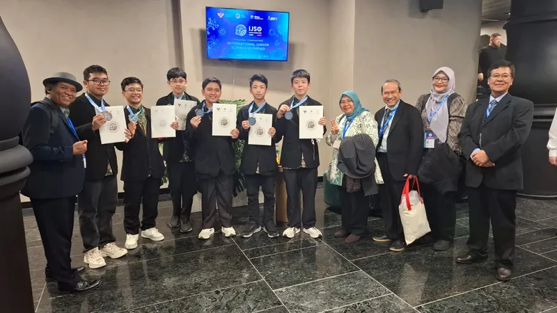 Siswa Indonesia Raih Enam Medali di IJSO 2025 Rusia