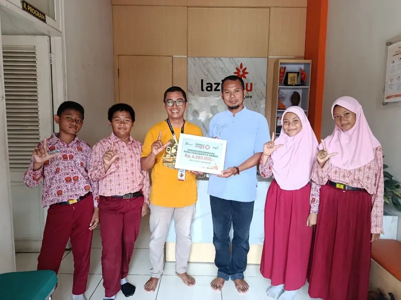 Tumbuhkan Empati, MIM 21 Kapas Salurkan Donasi untuk Korban Bencana di Sumatra dan Aceh