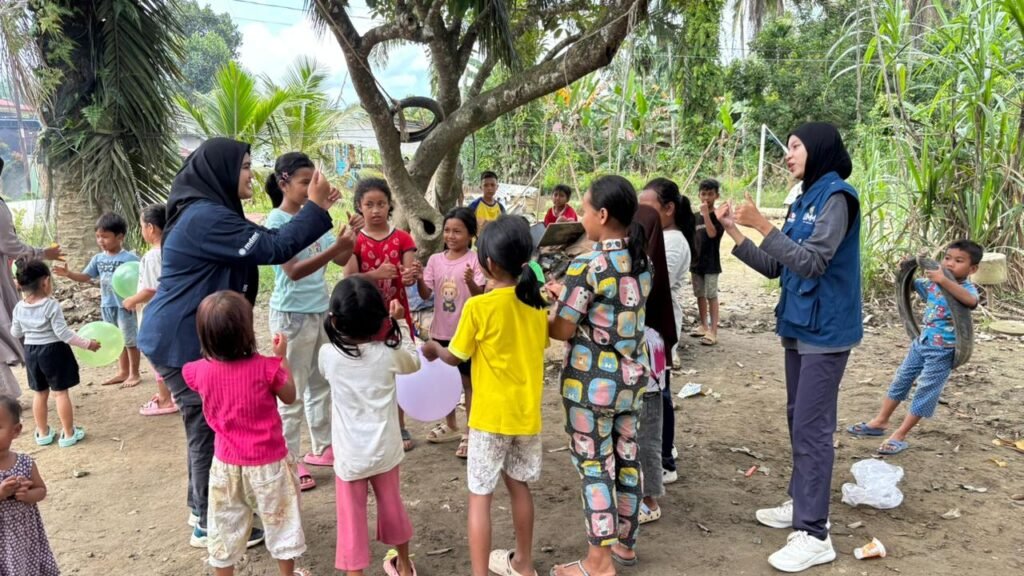 Sinergi Layanan Psikososial MDMC Jatim dan Tim Medis RSI Aisyiyah Malang untuk Warga Sumatera Utara