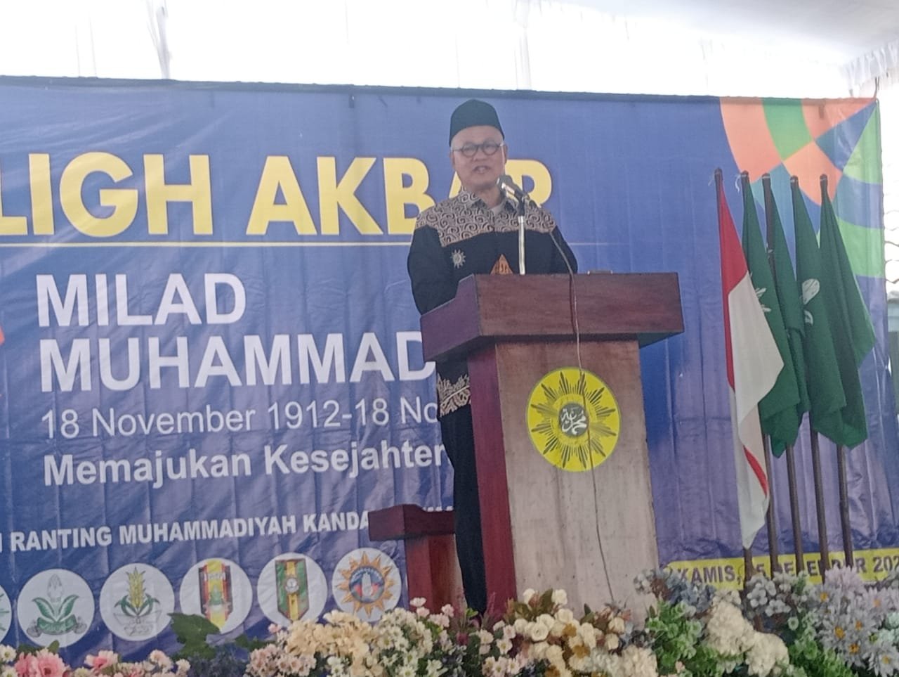 Di Tabligh Akbar, Hajriyanto Y Thohari Sebut Lamongan Persemaian Terbaik Kader Muhammadiyah