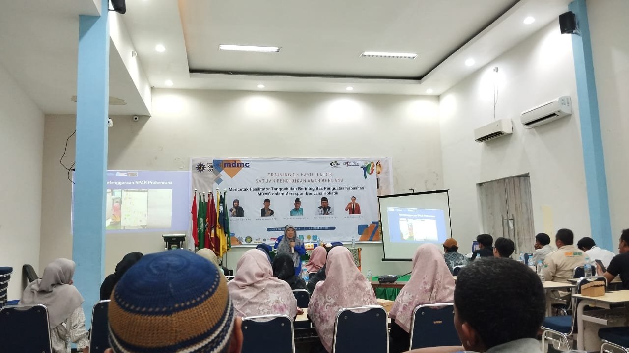 Ini Pesan Pembicara dalam Pelatihan Fasilitator SPAB MDMC Kota Surabaya