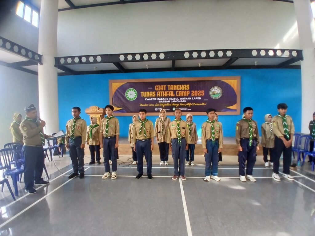 Menengok Pelantikan Dewan Sughli Kwarcab HW Laren dalam Giat Tangkas Tunas Atfal Camp 2025