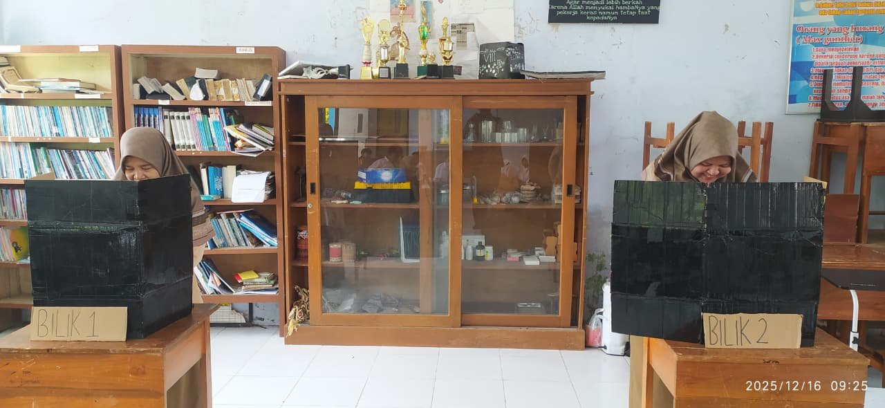 Pemilihan Ketua IPM SMP Muhammadiyah 1 Blitar Digelar Layaknya Pemilu