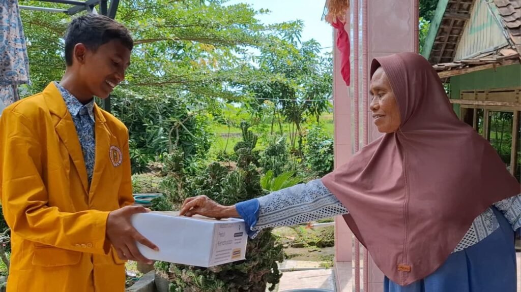 Menilik Matsamuluh Peduli Kemanusiaan, Penggalangan Dana MTs Muhammadiyah 10 Mojopetung 