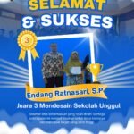 Membanggakan, Guru SMP Muhammadiyah 7 Kepohbaru Raih Juara 3 Kompetisi Desain Sekolah Unggul Se-Bojonegoro
