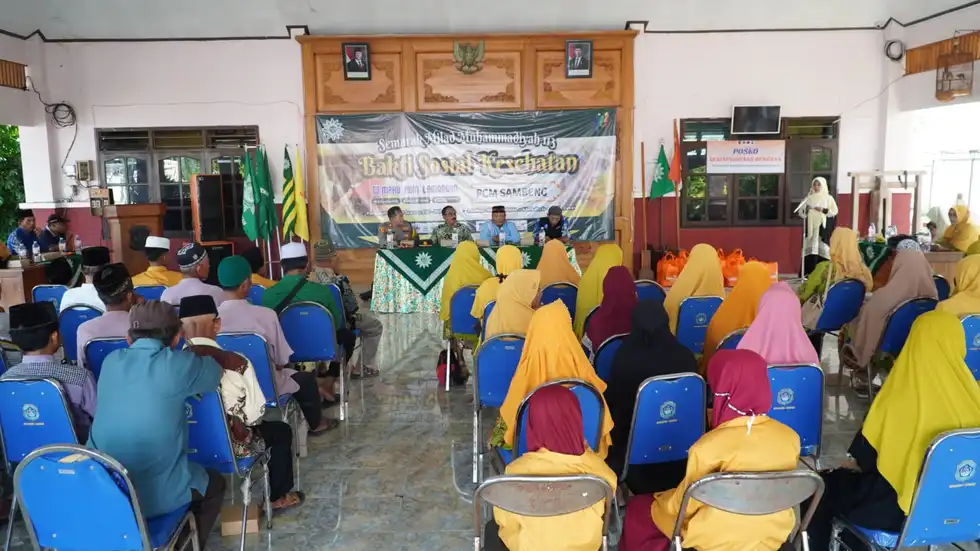 MPKU PDM Lamongan Gelar Bakti Sosial Kesehatan Massal di Sambeng