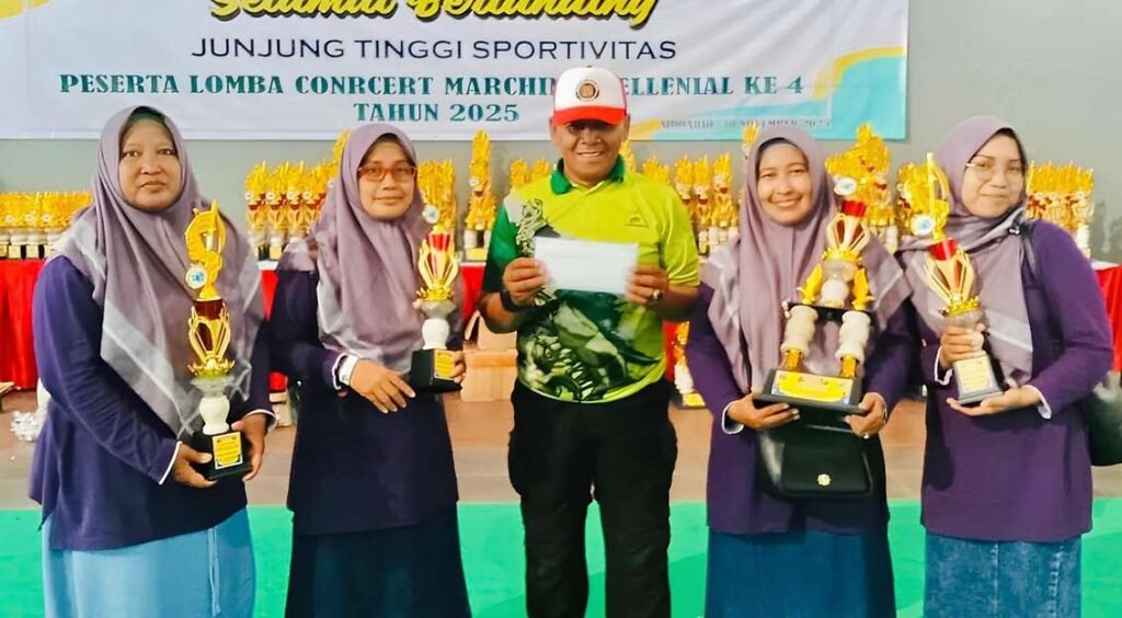 TK ABATIRA Raih Empat Penghargaan Divisi Anak Pra Pemula dalam Lomba Concert Marching Millenial 4